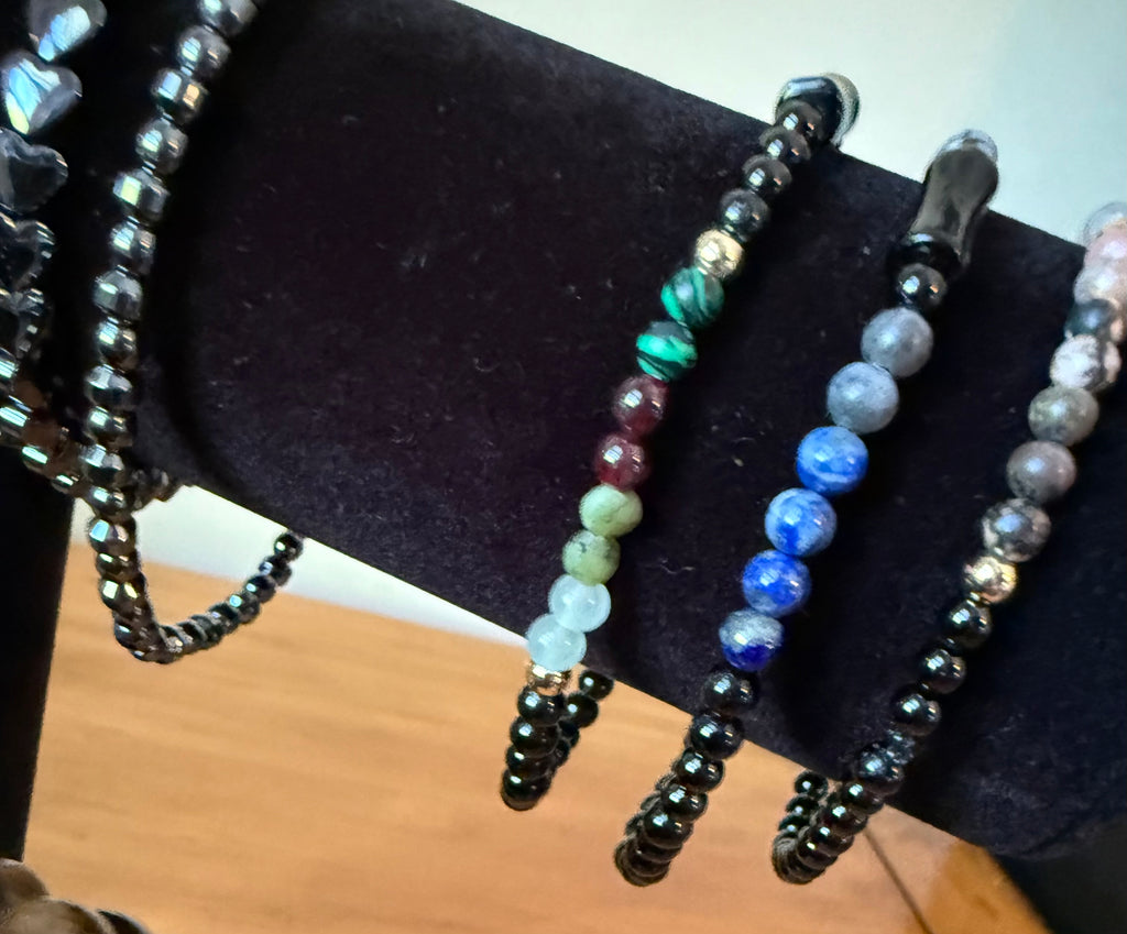 Tourmaline (#4) set of 3 ~ stack I wear daily ~ Mandals