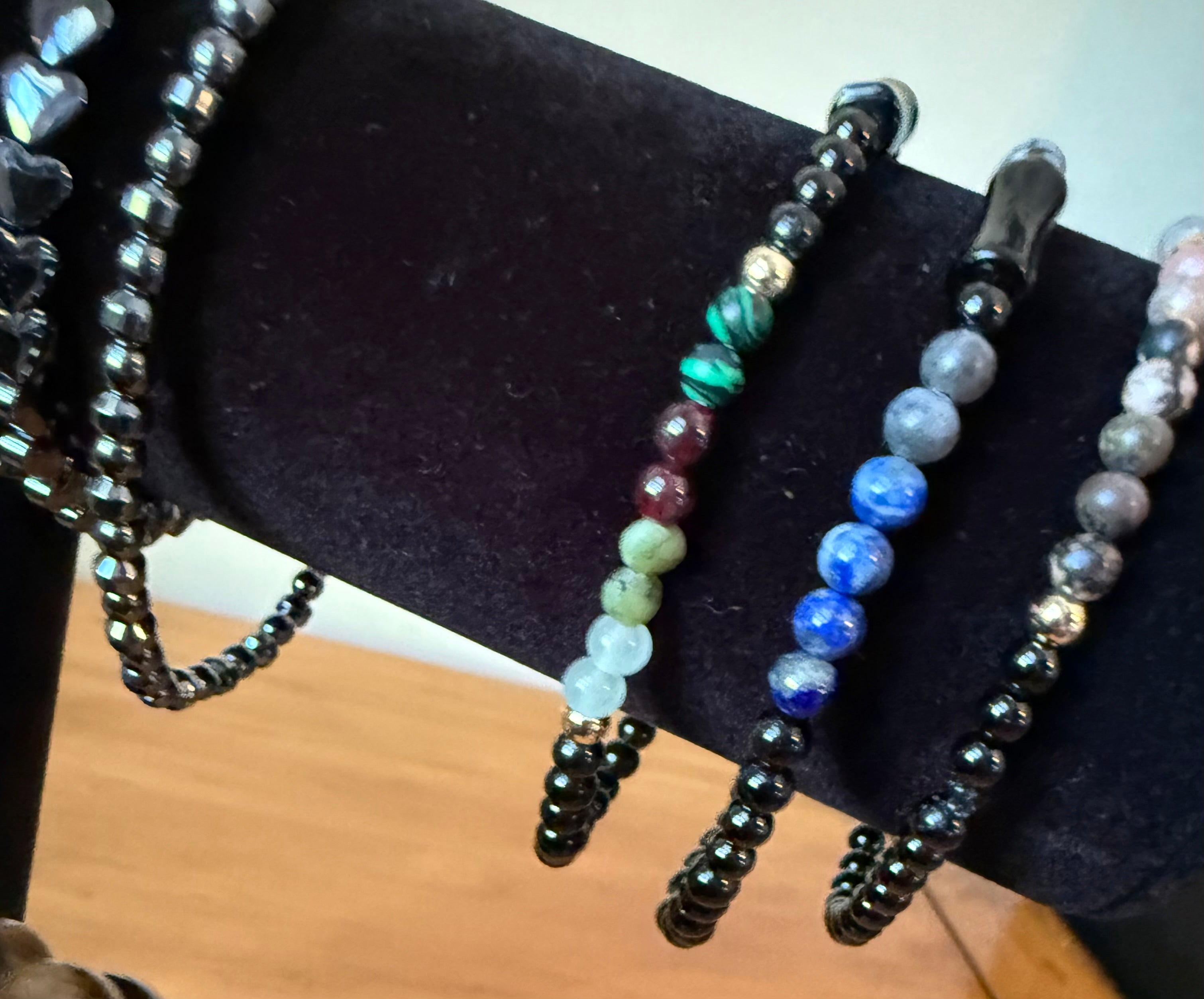 Tourmaline (#4) set of 3 ~ stack I wear daily ~ Mandals