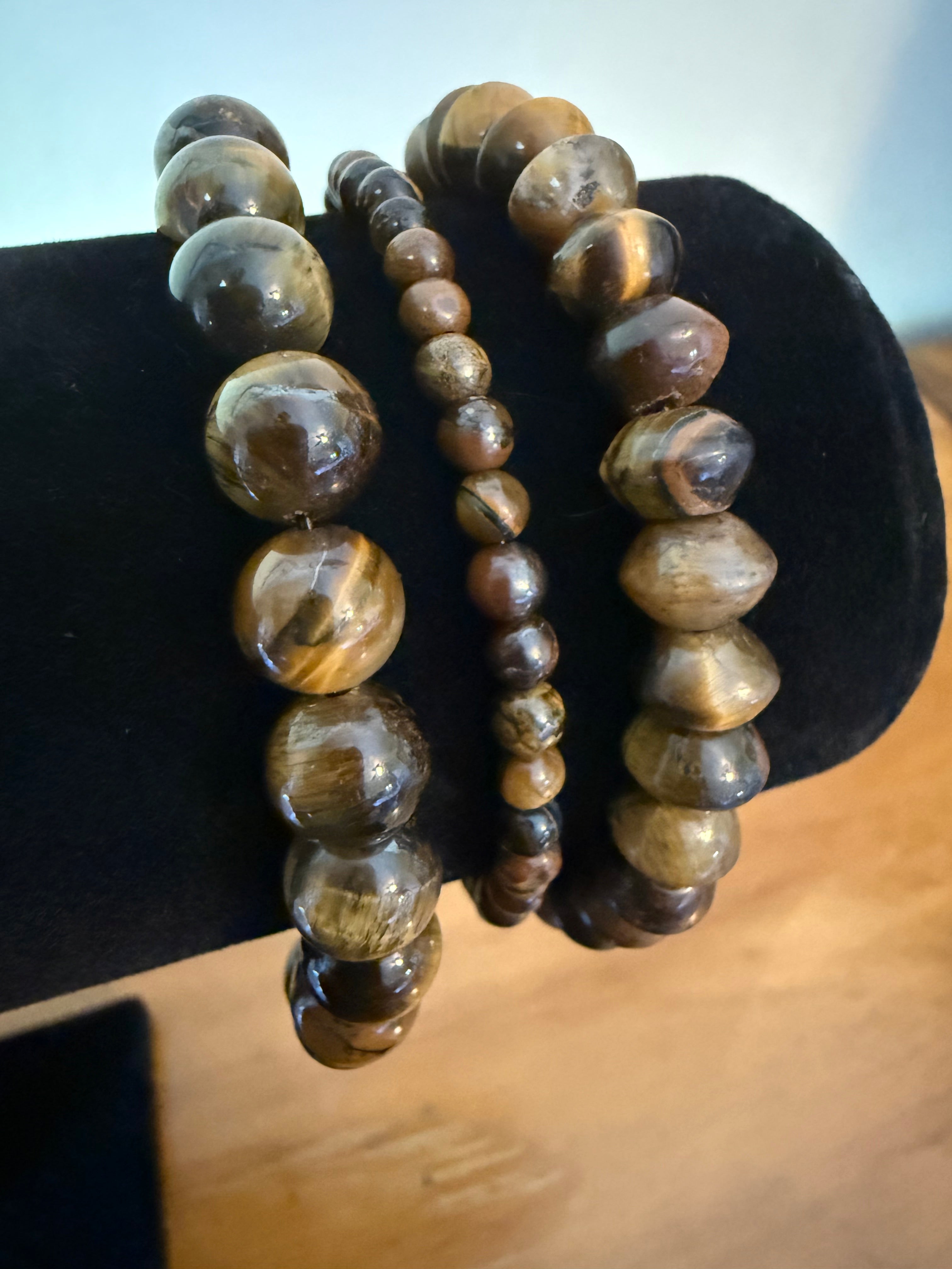 Tiger's Eye (#5) set of 3