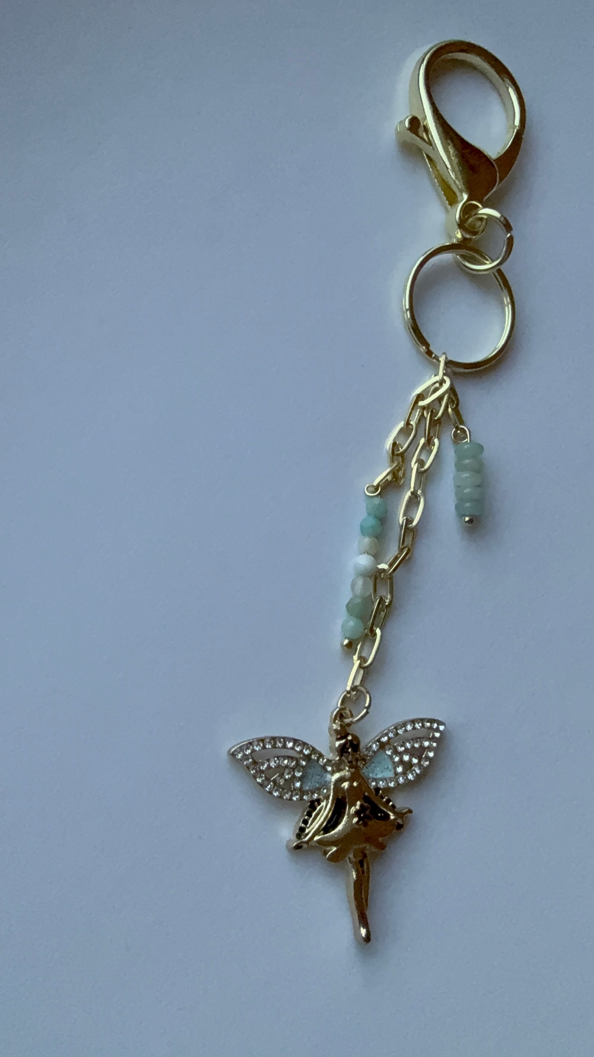Fairy Rhinestone, Bag Charm or Keychain … Perfect for your traveling bag!