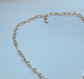 Anklet with Moon Charm