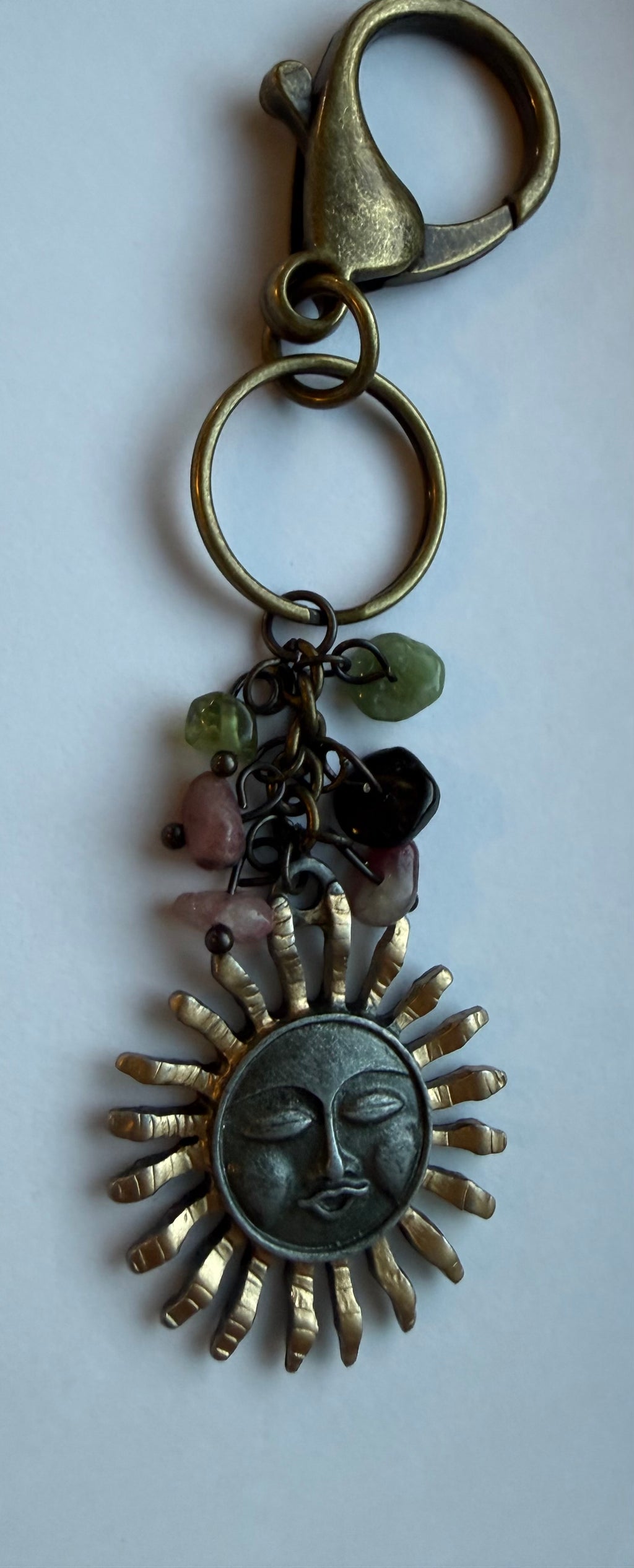Sun, Keychain or Bag Charm