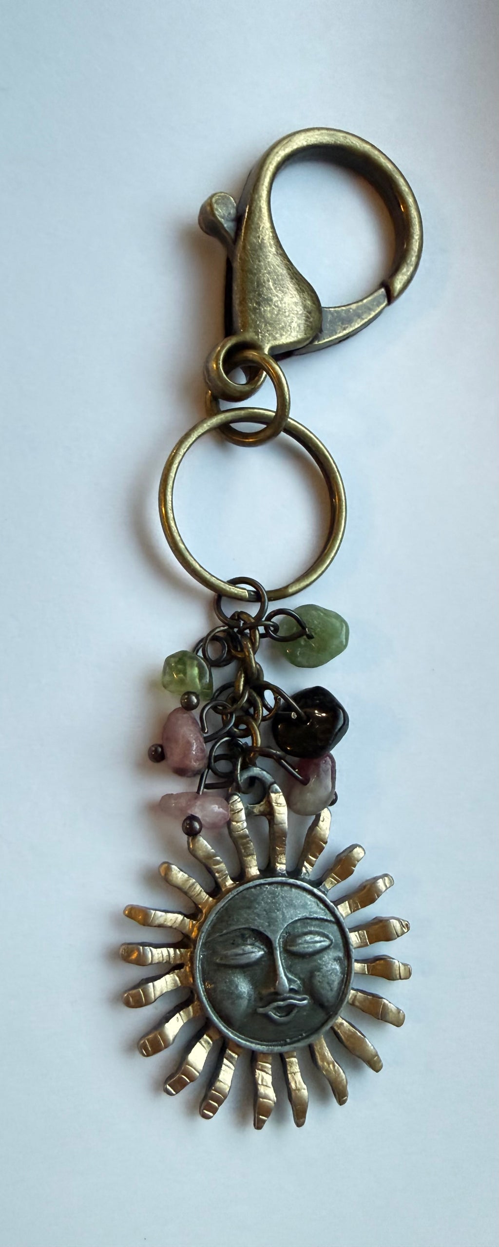 Sun, Keychain or Bag Charm