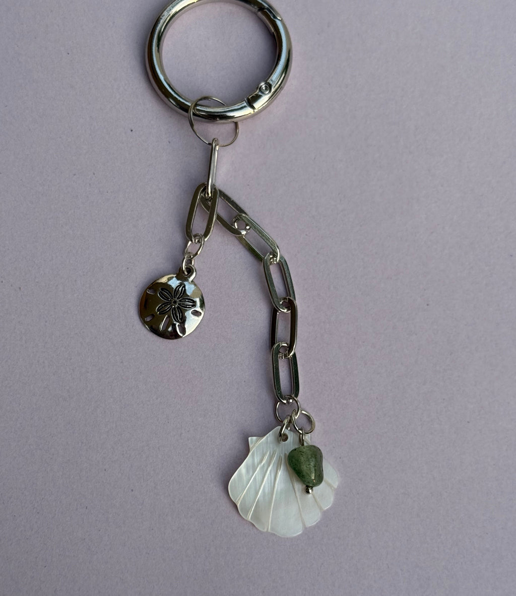 Sand Dollar Keychain