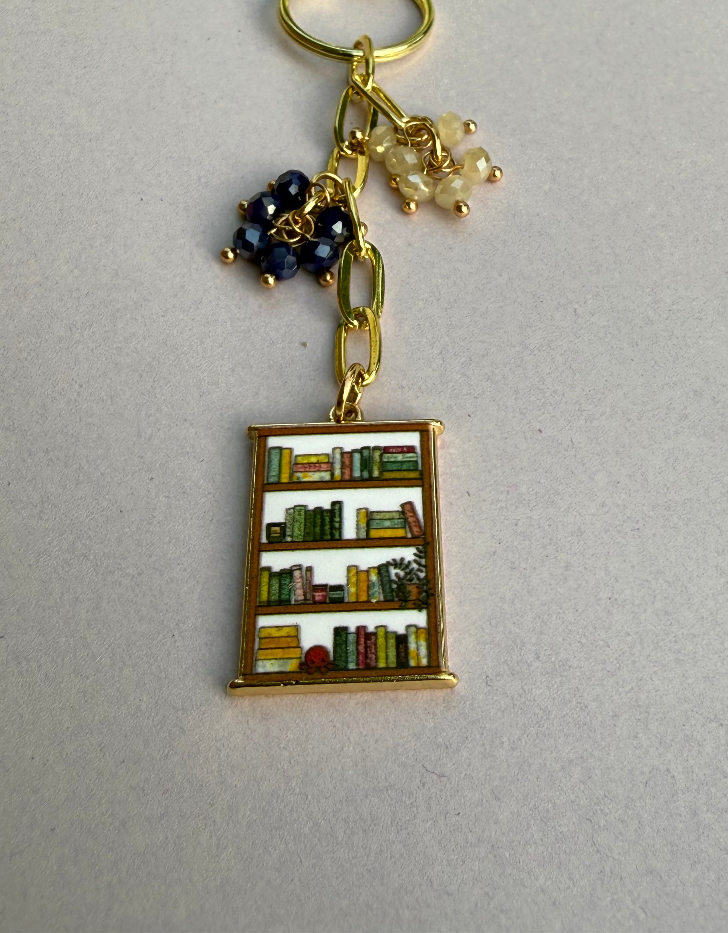 Book Lovers Keychain