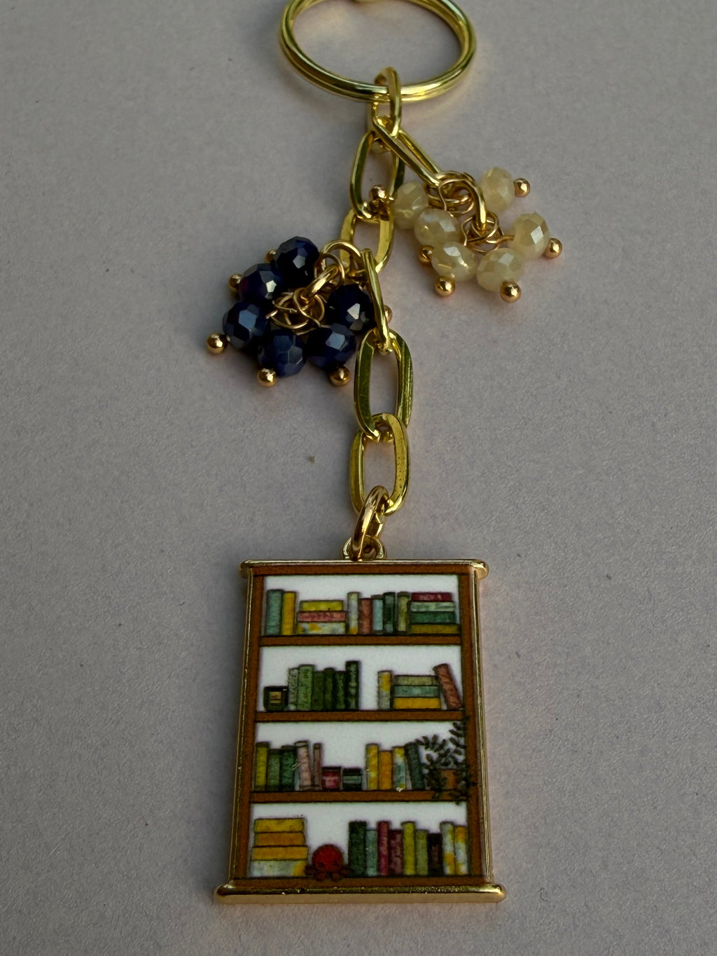 Book Lovers Keychain