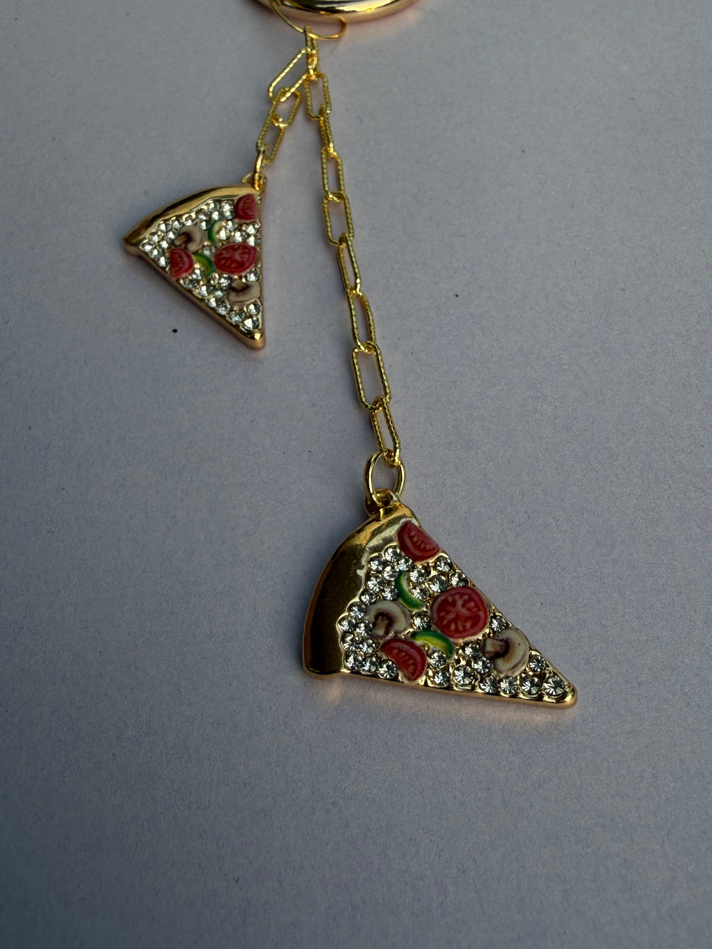 Pizza Lovers, Keychain or Bag Charm