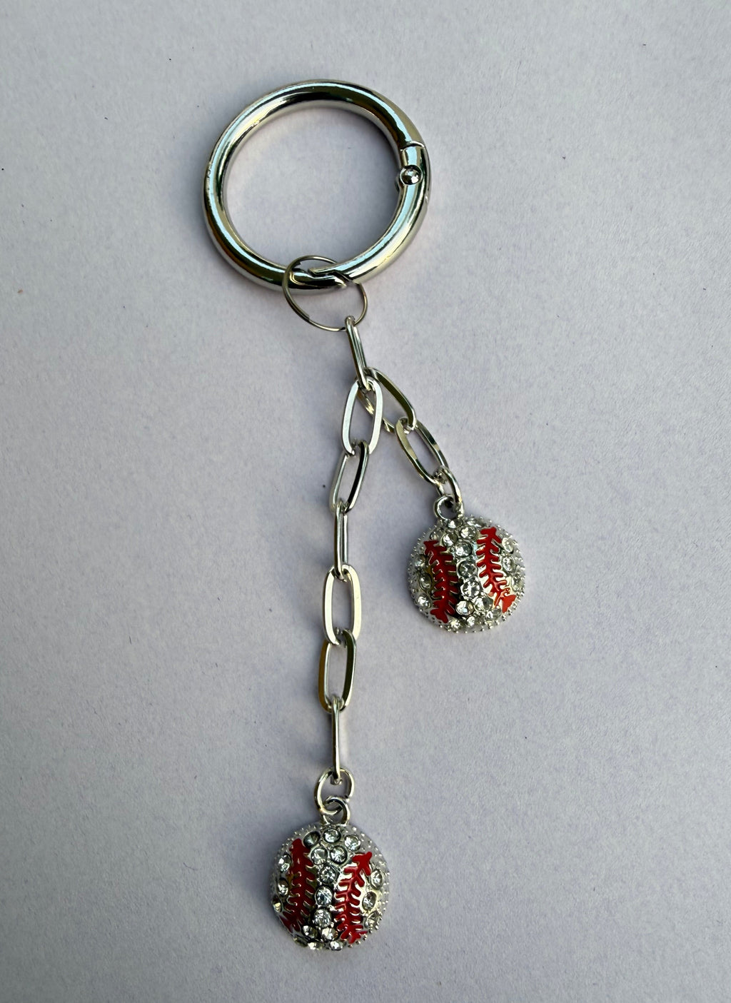 Baseball Keychain