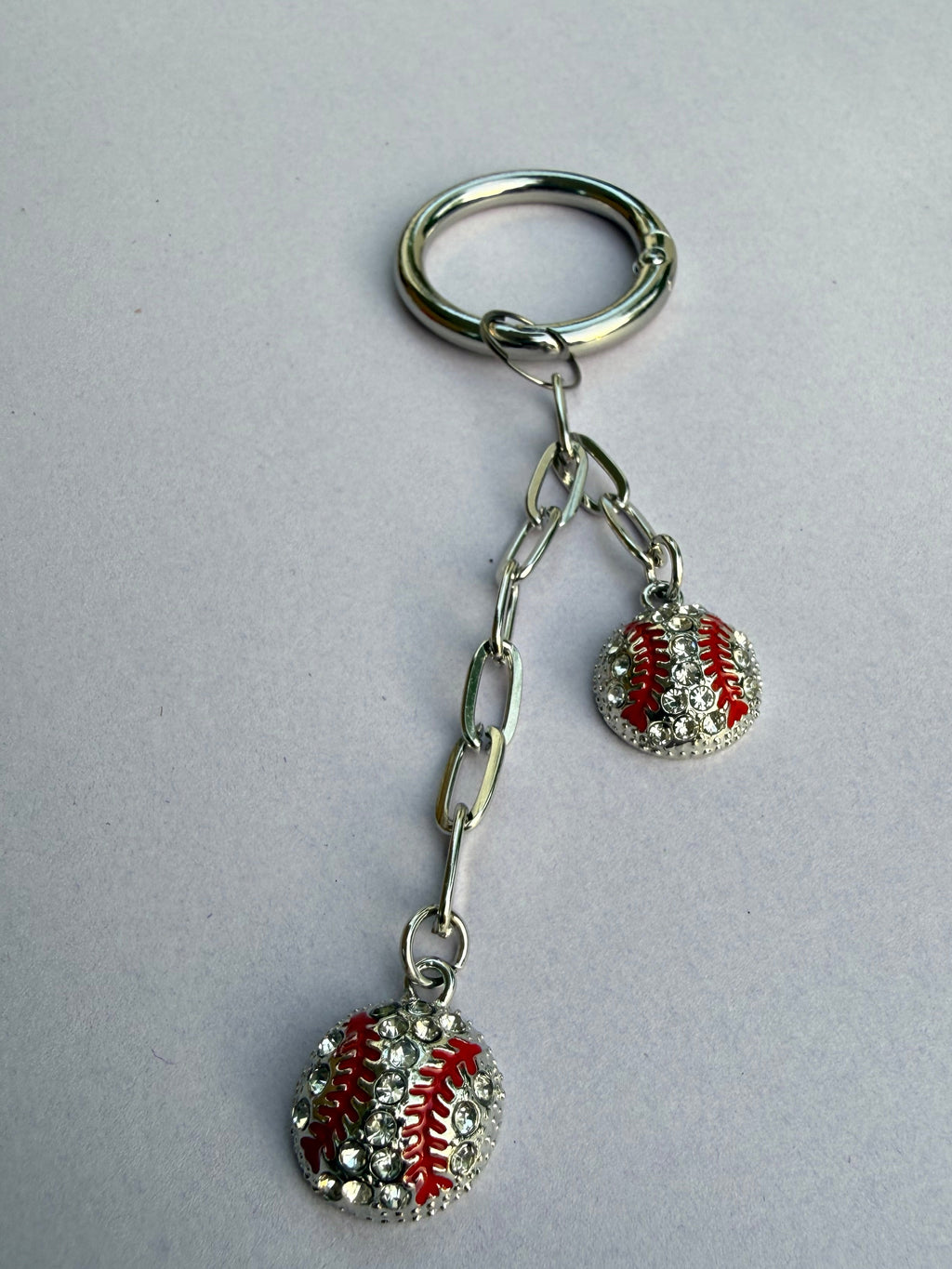 Baseball Keychain
