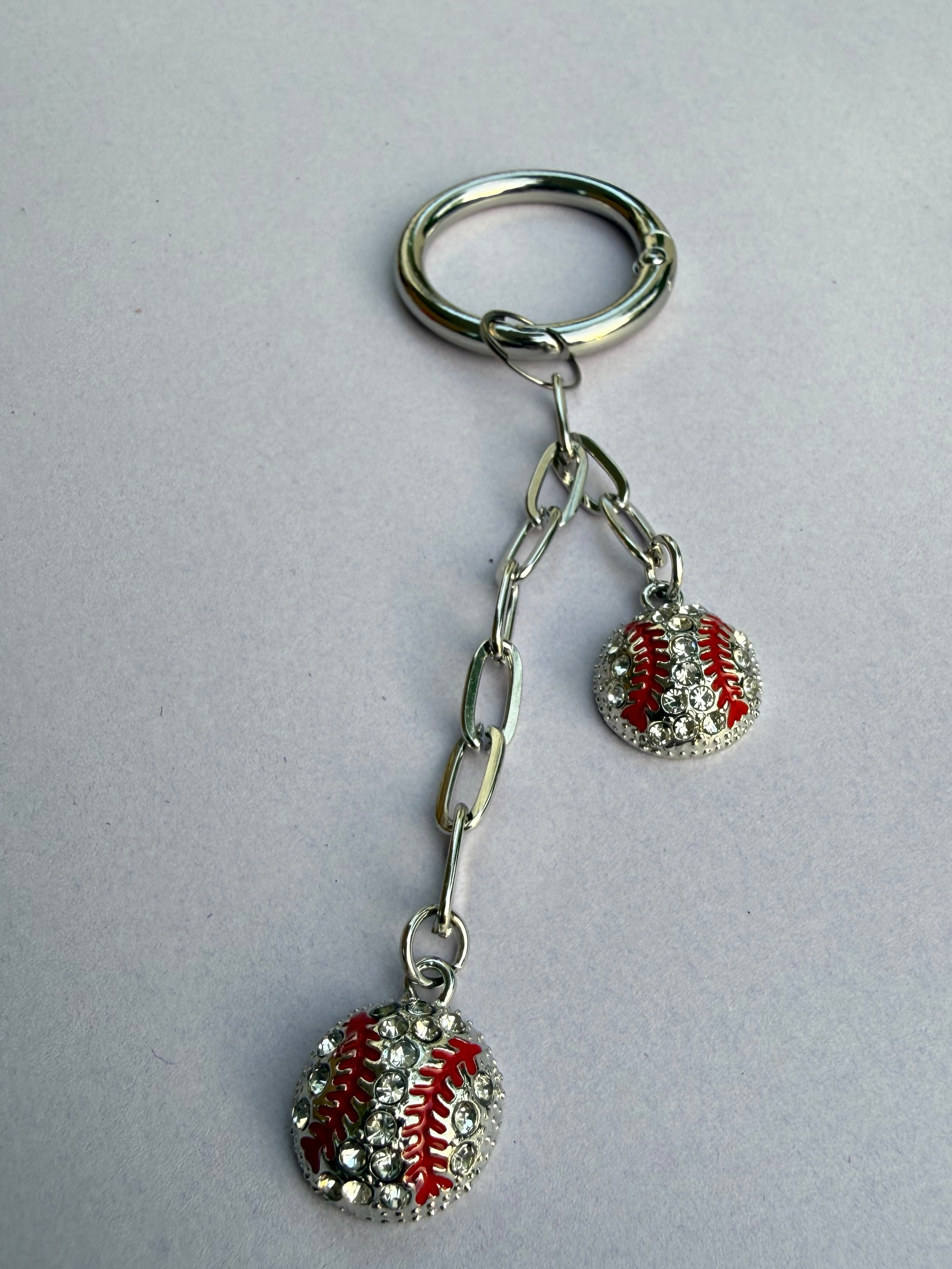 Baseball Keychain