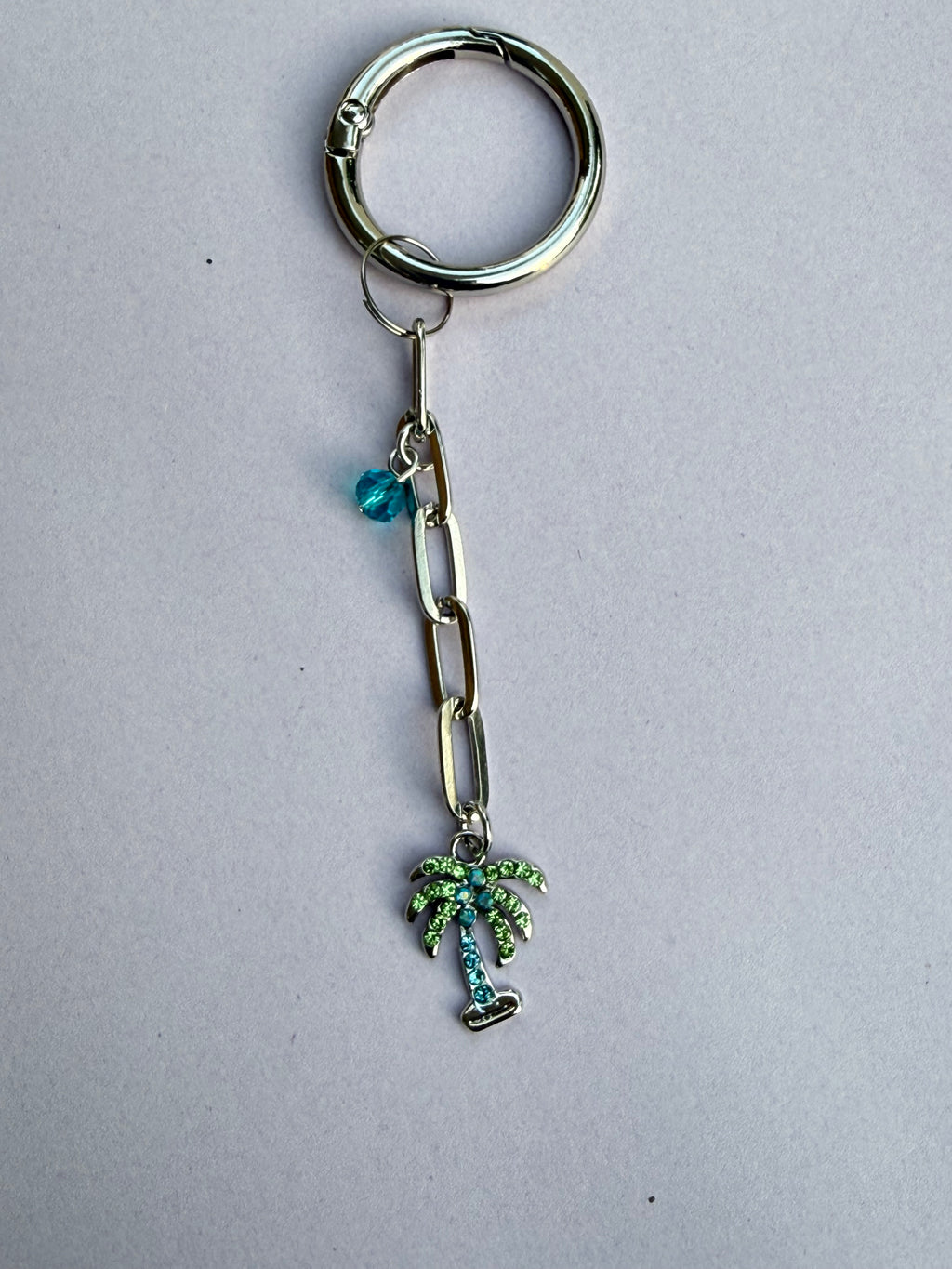 Palm Tree Keychain