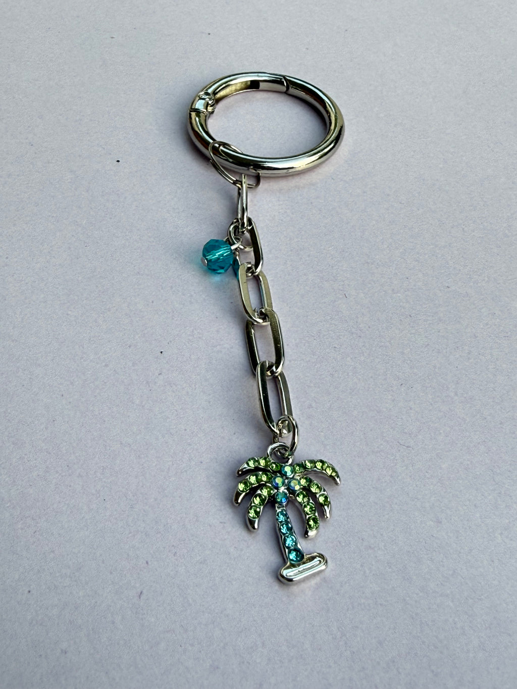 Palm Tree Keychain