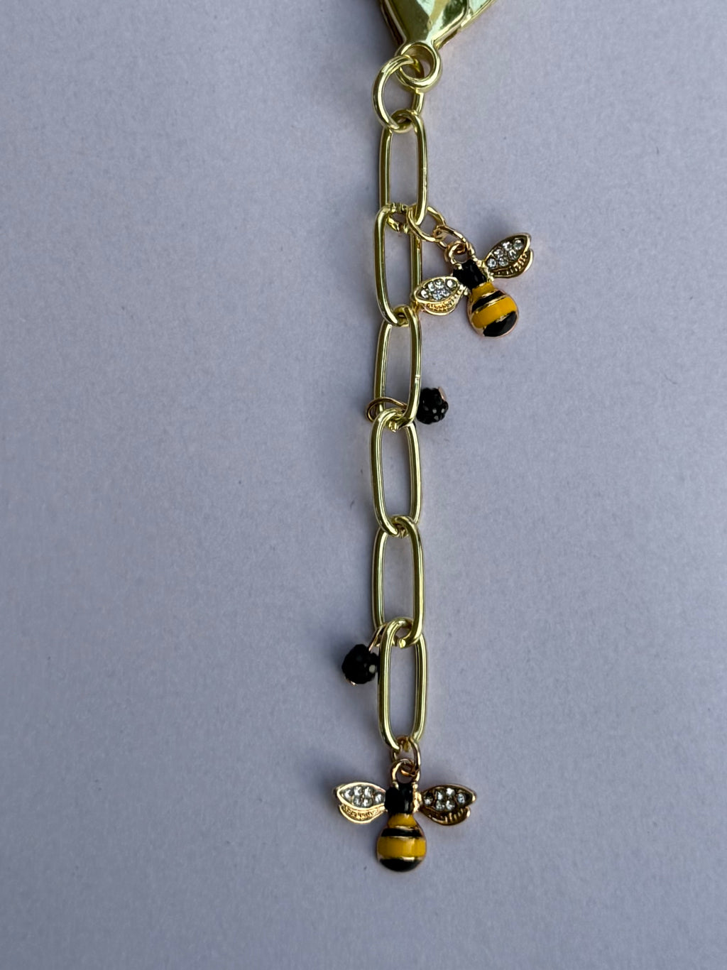 Honeybee Keychain