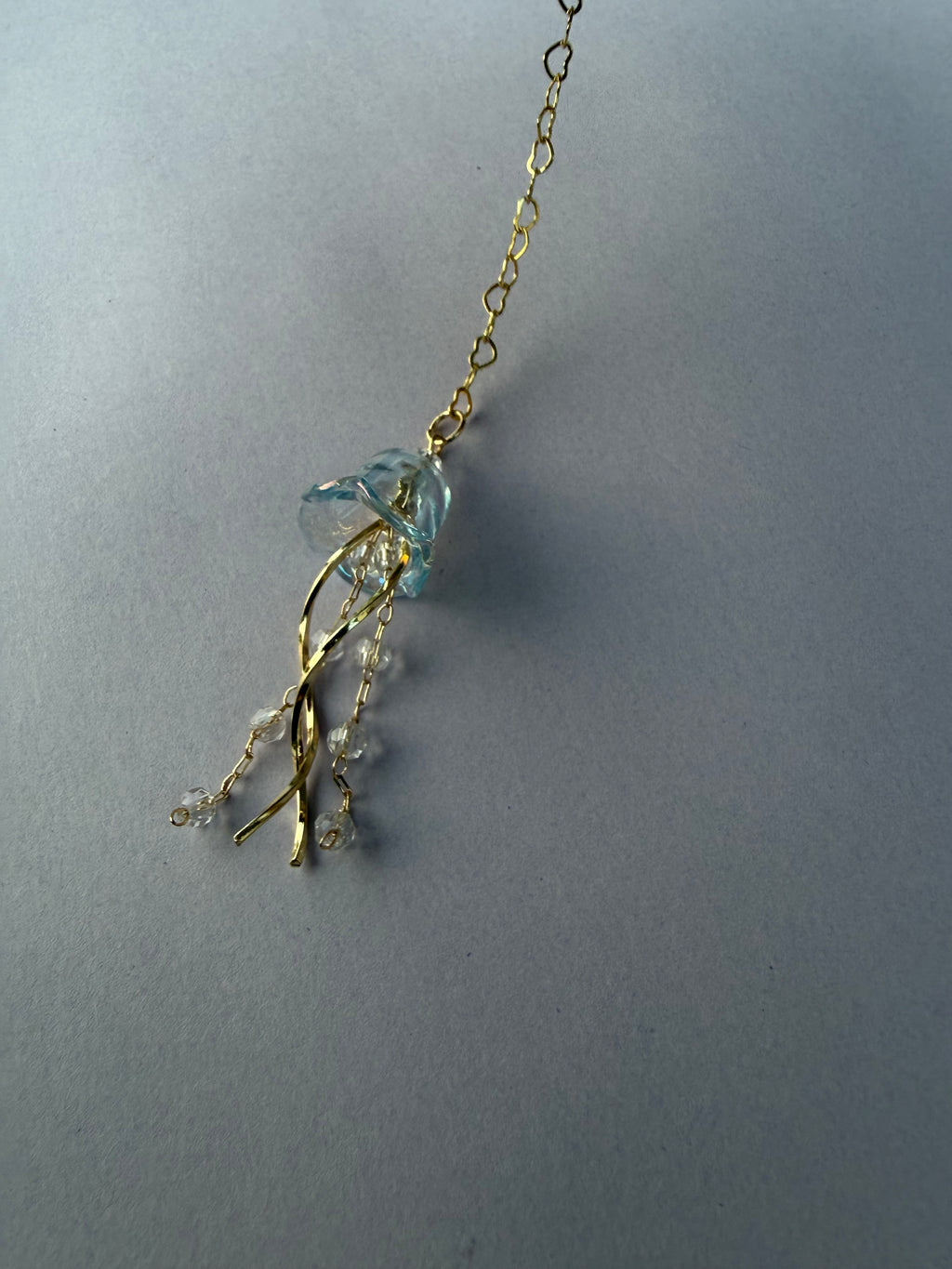 Jellyfish Keychain or Bag Charm