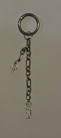 Faith & Cross, Bag Charm or Keychain