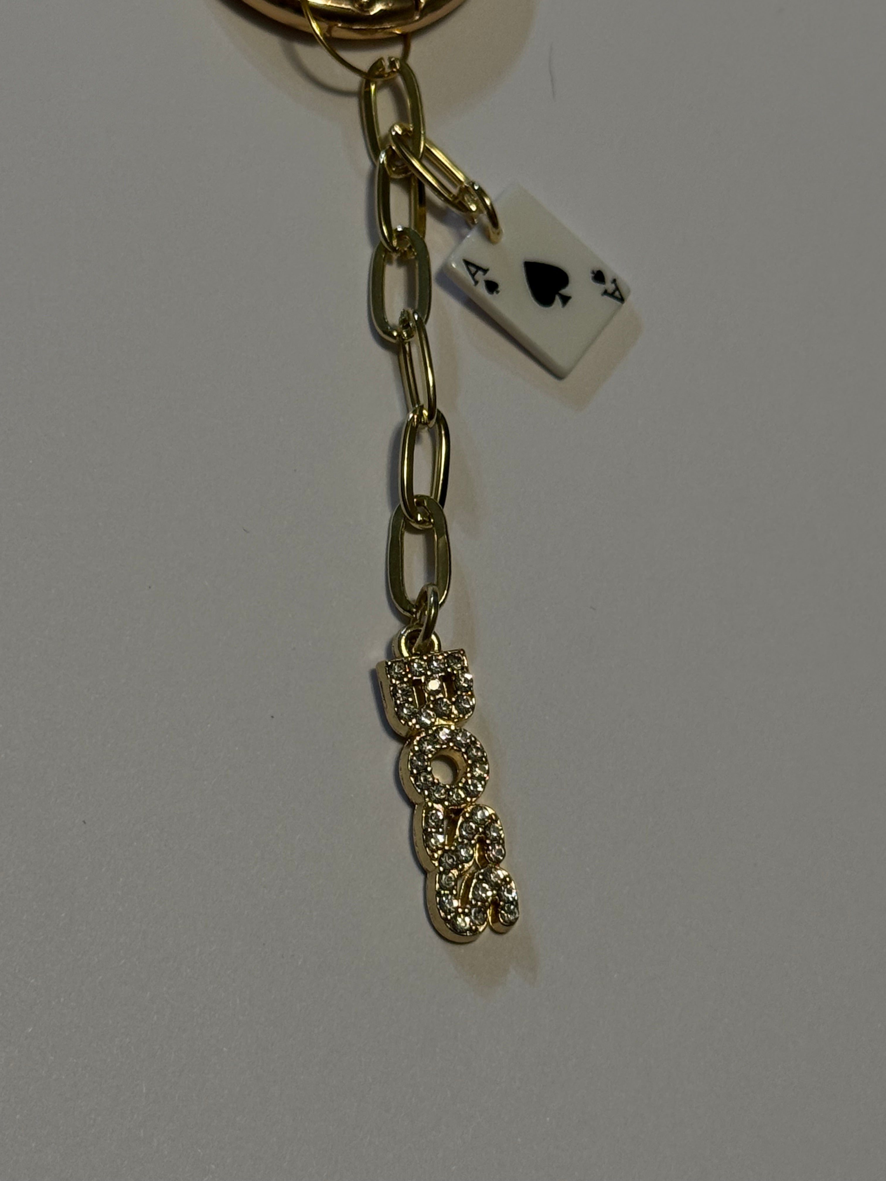 Ace of Spades BOSS, Keychain or Bag Charm