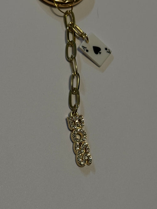 Ace of Spades BOSS, Keychain or Bag Charm