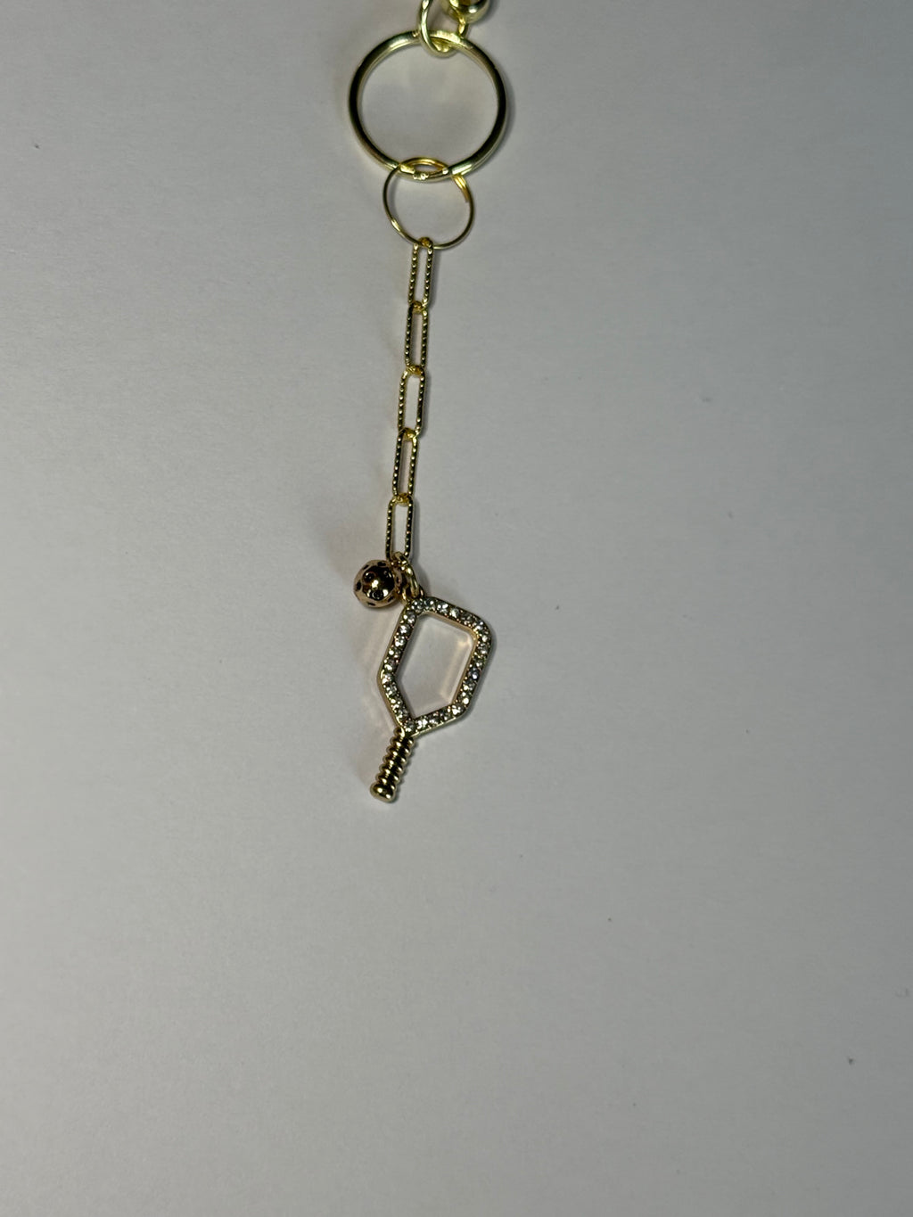 Pickleball keychain