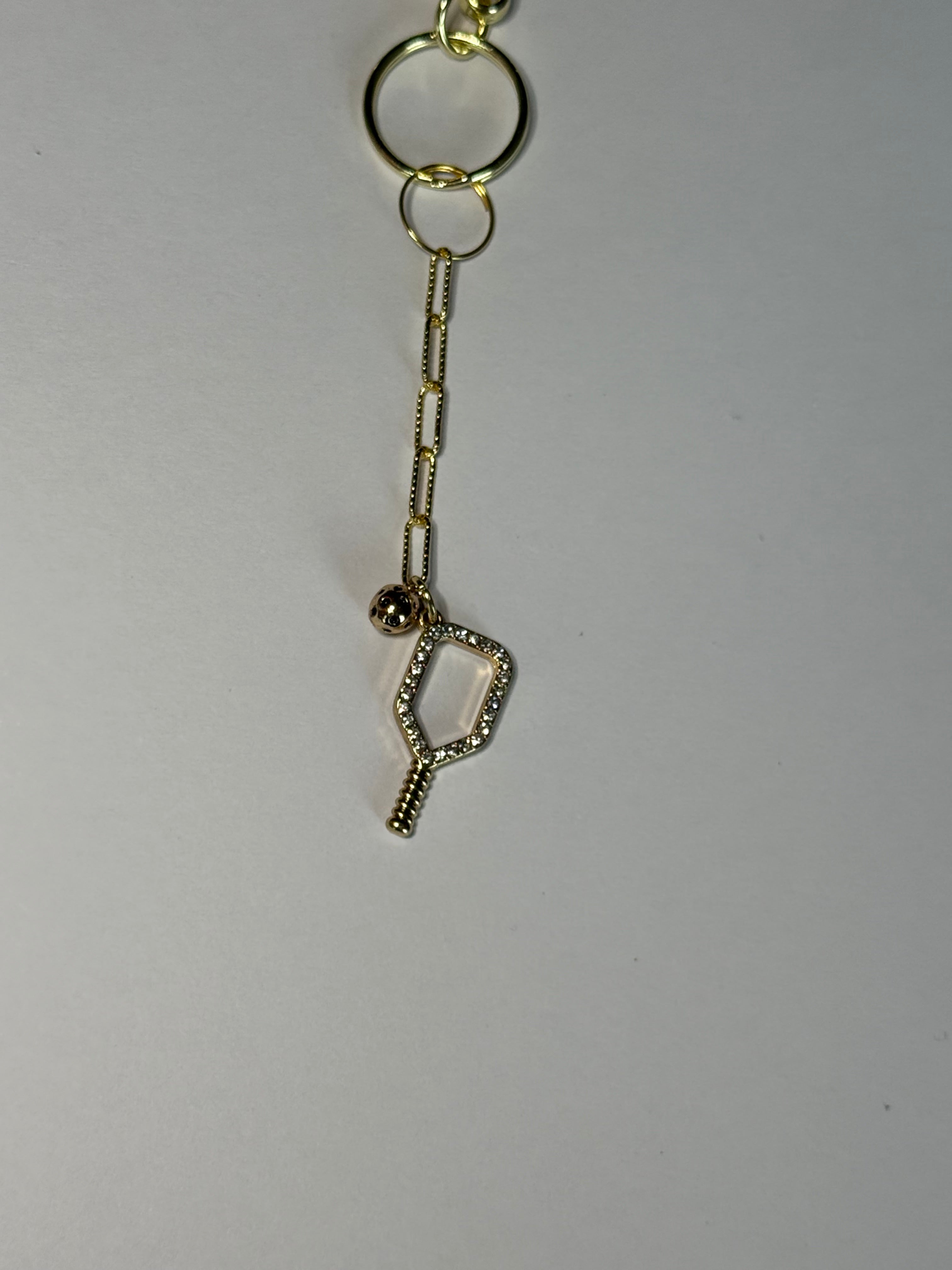 Pickleball keychain
