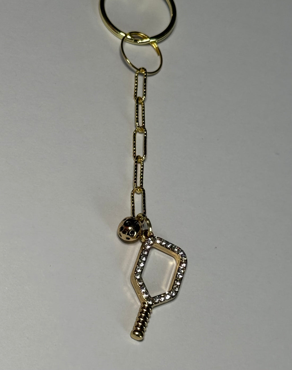 Pickleball keychain
