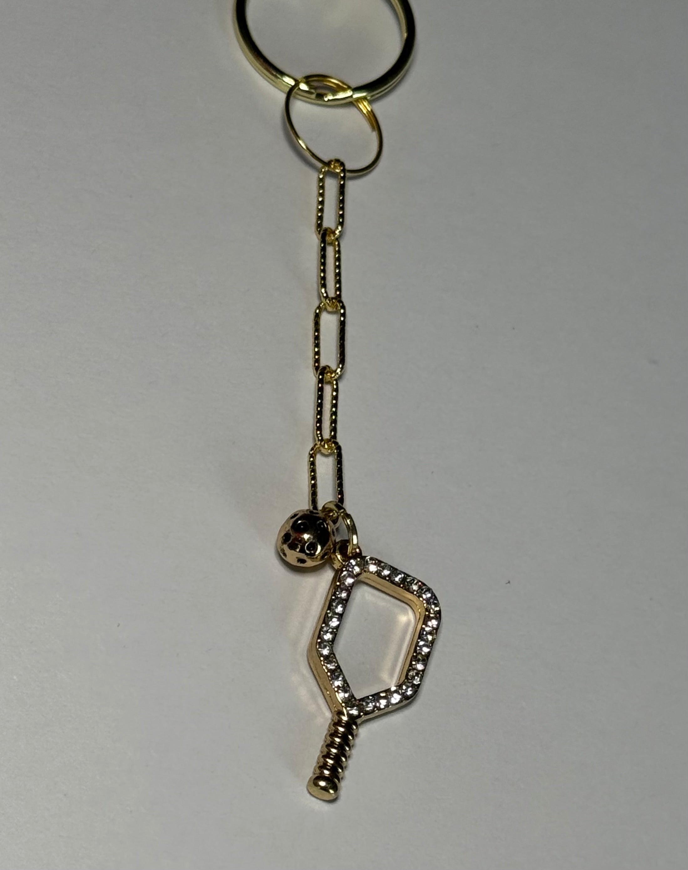 Pickleball keychain