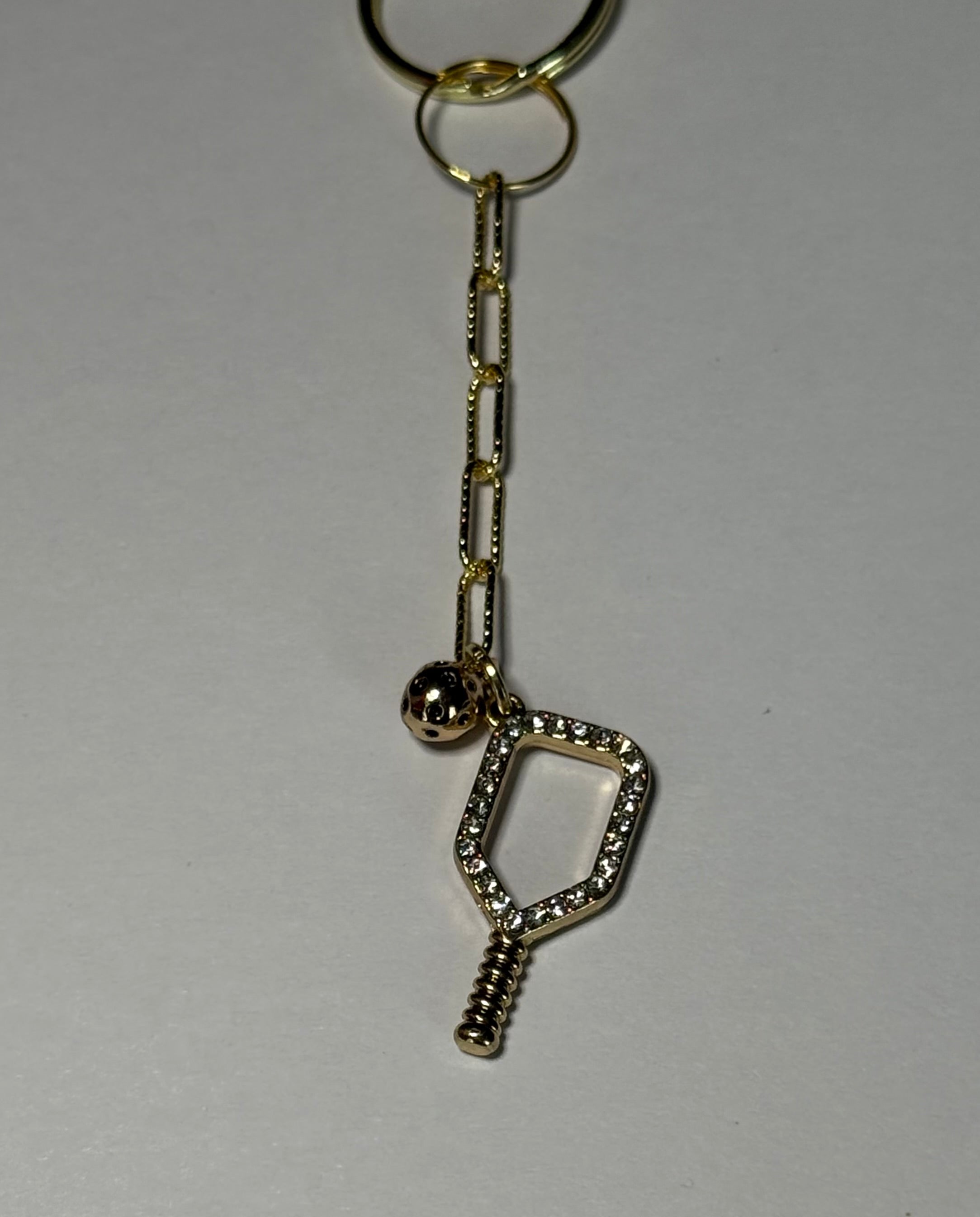 Pickleball keychain