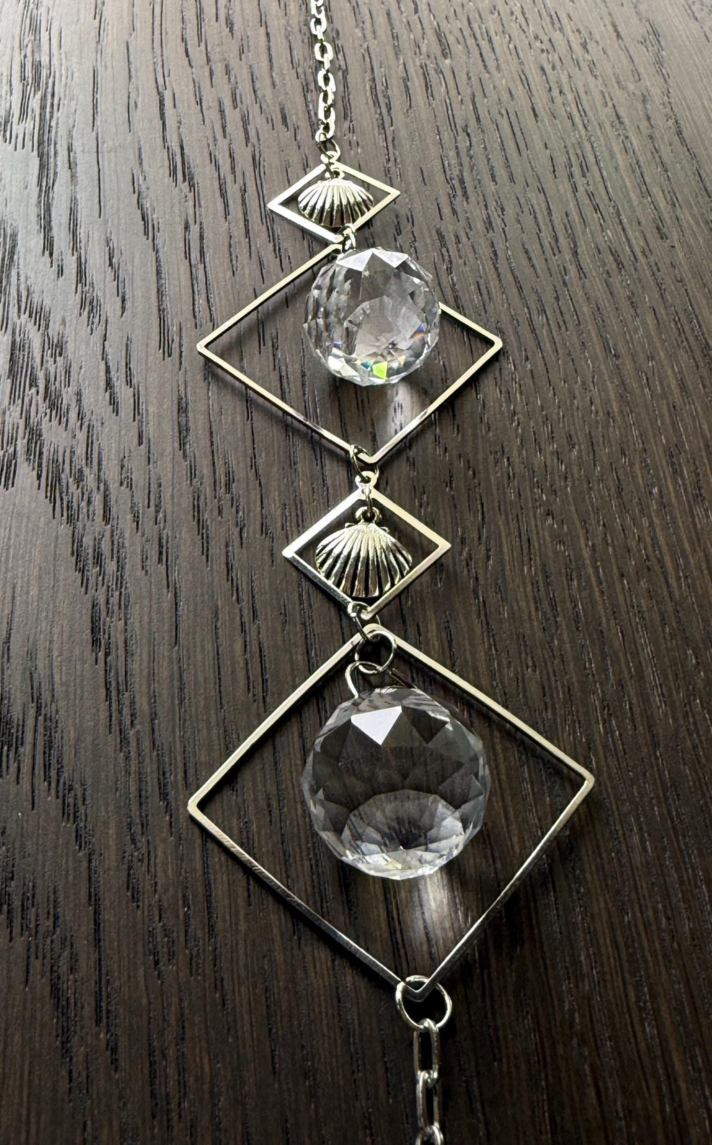 Suncatcher, Silver Shell Charms