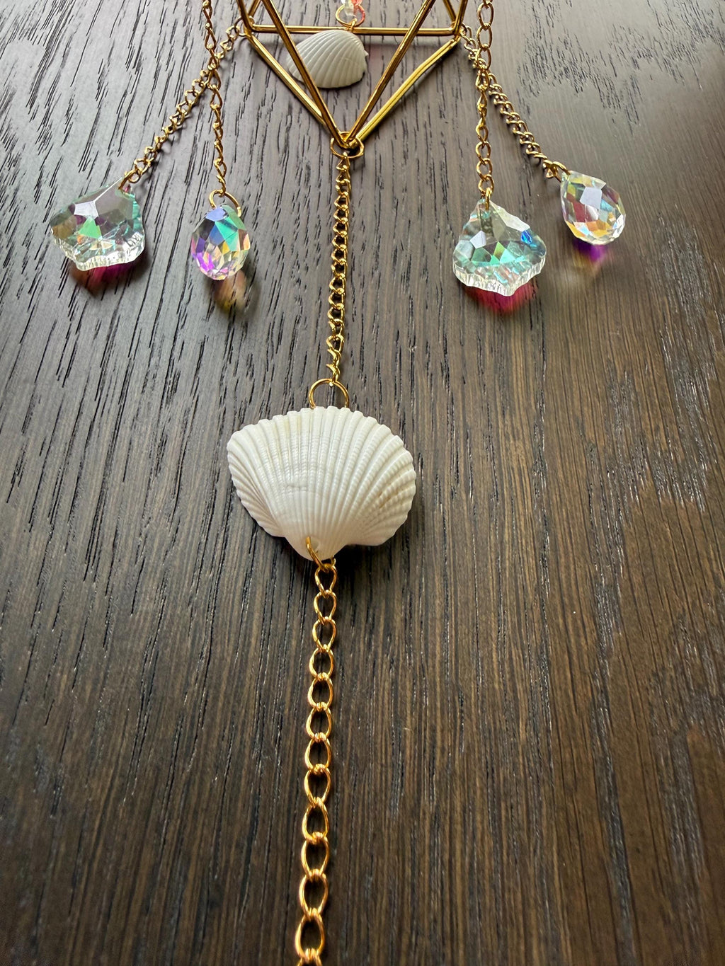 4 Corners Suncatcher - Scallop Shells