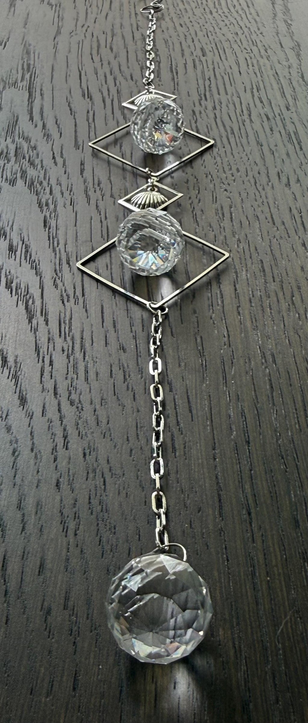 Suncatcher, Silver Shell Charms