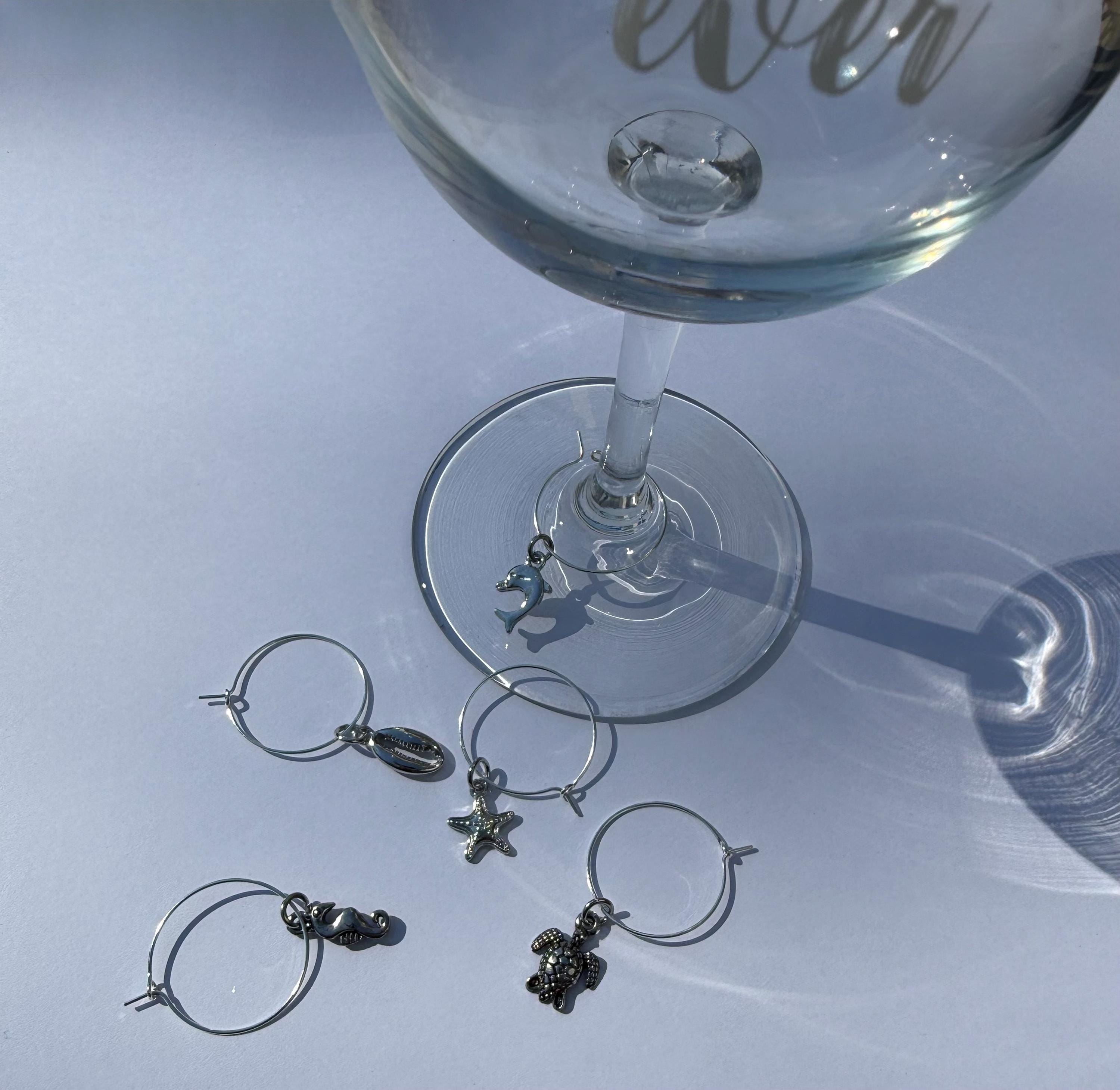 Wine Glass Charms (Set of 5)