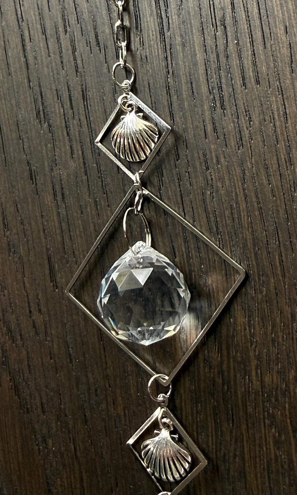 Suncatcher, Silver Shell Charms