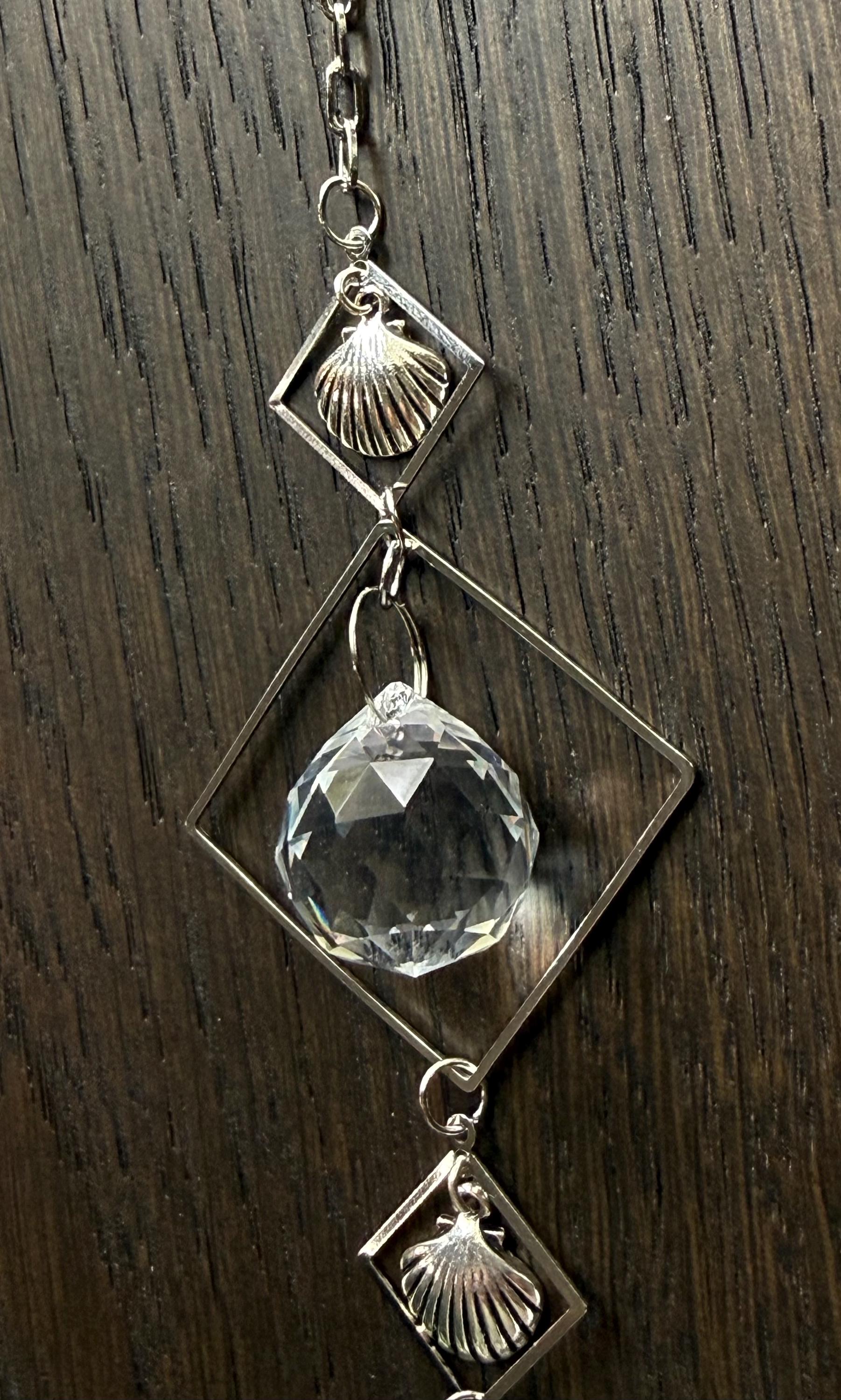 Suncatcher, Silver Shell Charms - Providing Endless Colors