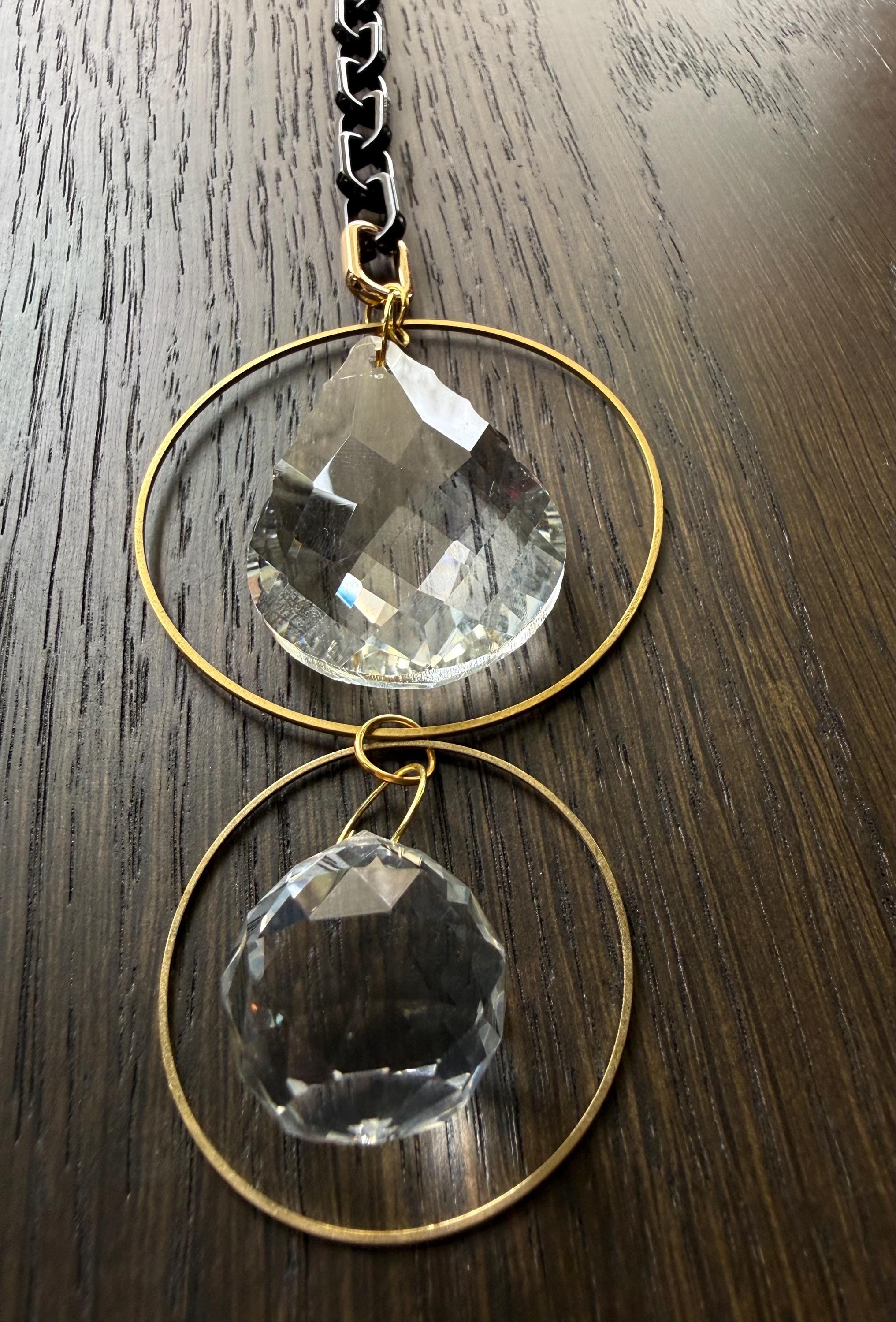 Black & Gold Suncatcher, Providing Endless Rainbows