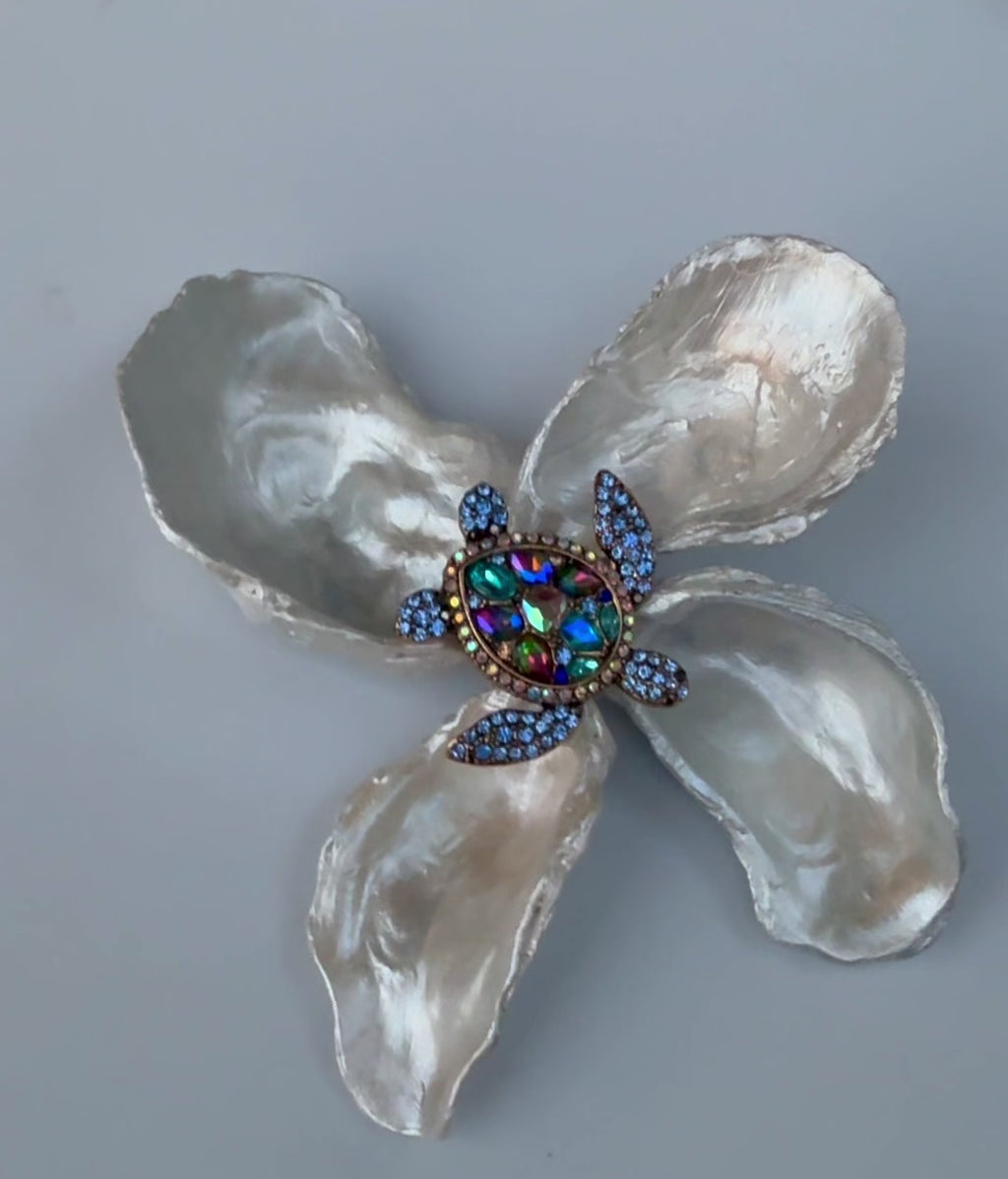 Rhinestone Turtle