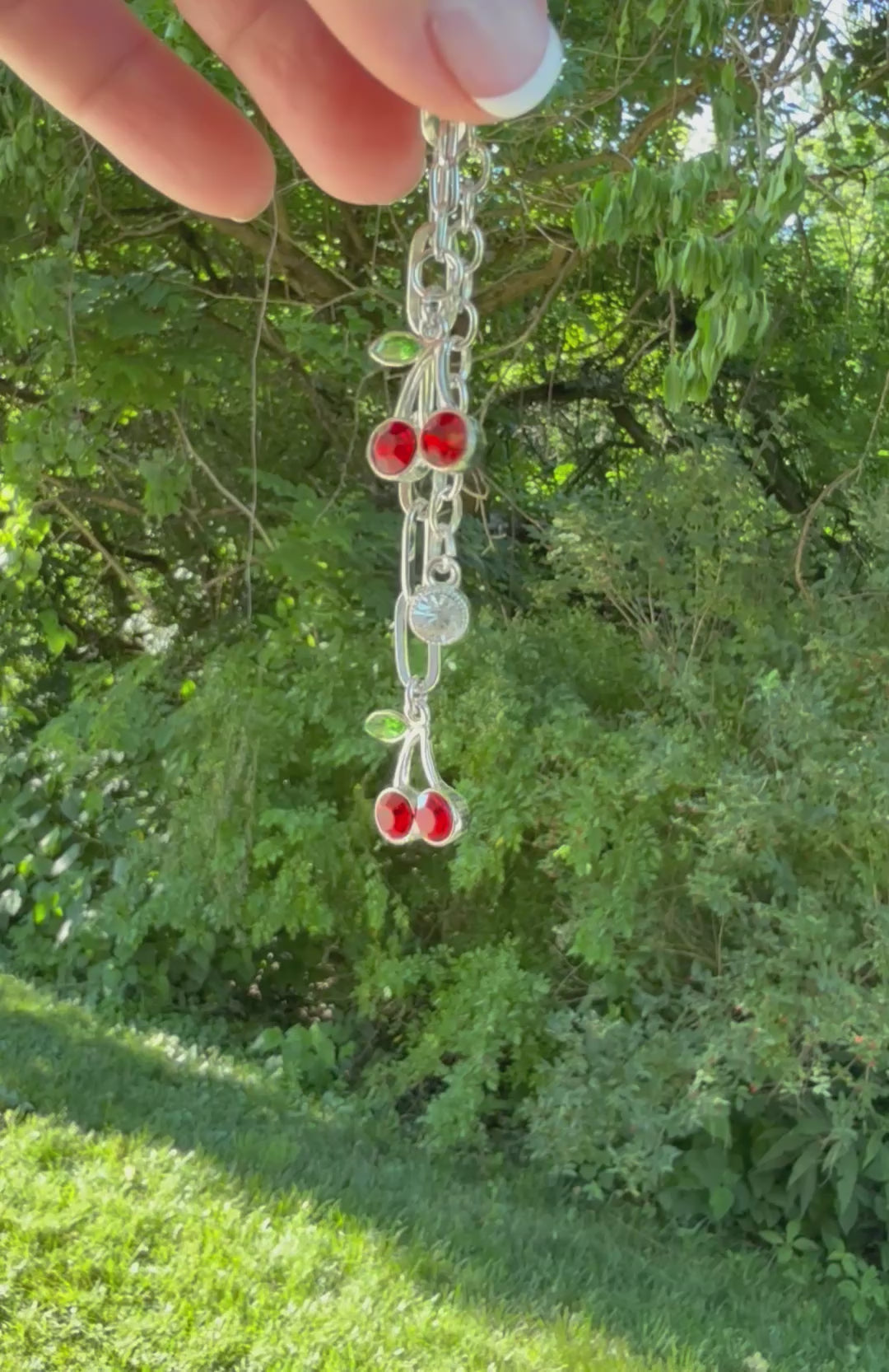 Cherry Cherry Key Chain